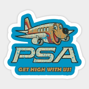 Pacific Southwest Airlines (PSA) Sticker